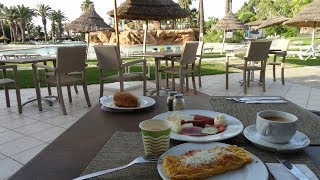 Tunisia SENTIDO Phenicia 4  breakfast  завтрак [upl. by Trofmoc125]