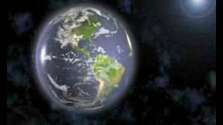 Rotating Earth in space  animation [upl. by Drape575]