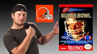 Tecmo Super Bowl  NES  Cleveland Browns  Tecmo Madison XIII Training [upl. by Ecidnac26]