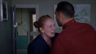 Holby City  Jac breaks down in front of Fletch [upl. by Mic]