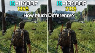 Intel i5 11400F vs Intel i5 13400F  Performance Test On RTX 3060Ti at 1080p [upl. by Atteynad]