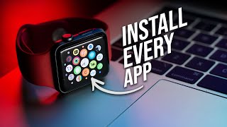 How to Install All Apps on Apple Watch [upl. by Oneal]