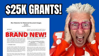 Very Fast 25000 Grants Open To Everyone [upl. by Charlean]