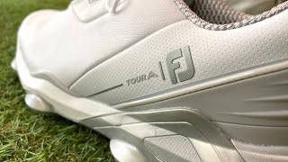 Footjoy made their BEST golf shoes BETTERand a little WORSE  Footjoy Tour Alpha Review [upl. by Tzong]