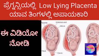 Low lying placenta during pregnancy in kannada [upl. by Germin]