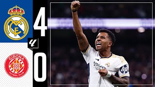 Real Madrid 40 Girona  HIGHLIGHTS  LaLiga 202324 [upl. by Weibel620]