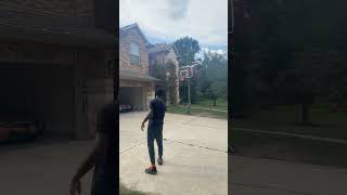 That one handed skyhook Bounce Shot is crazy 😦🔥🔥 basketball shorts ballisllife nba sports [upl. by Marko144]