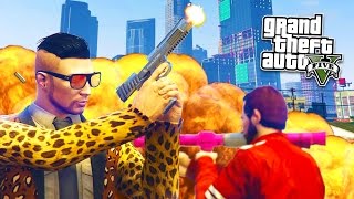 TG amp Hike  THE BOUNTY HUNTERS  Part 1 GTA 5 Funny Moments [upl. by Ilyse102]