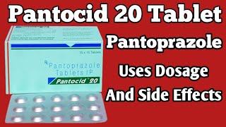 Pantocid 20 Tablet Uses Dosage And Side effects  Pantoprazole 20 mg [upl. by Veejar]