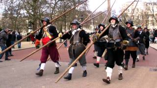 The Kings Army Parade Whitehall London Sunday 30012011 Part 3 of 4 [upl. by Mckenzie733]