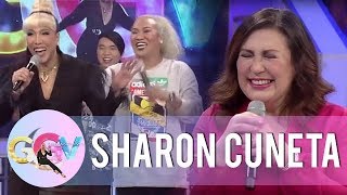 Sharon laughs at Vice Ganda and Negis story  GGV [upl. by Buhler]