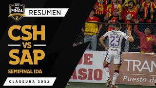 Resumen del juego Herediano 1 vs Saprissa 2  Clausura 2023  Semifinal Ida [upl. by Stafford16]