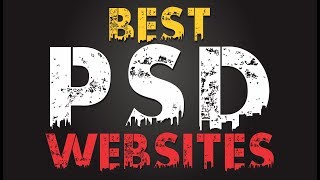 5 Best PSD Websites  For All Graphics Designers [upl. by Elleirad917]