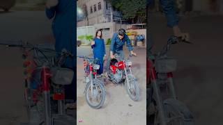 Honda Cg 125 Checking poyonoil comedy shortsgrowth shorts shortsvideo [upl. by Adnoryt]