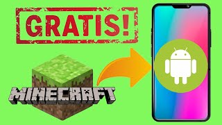 Como Descargar MINECRAFT para ANDROID en 2023 ✅ [upl. by Nelyaw]