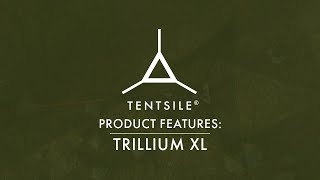 Tentsile Trillium XL 6Person Hammock Features Overview [upl. by Lallage137]