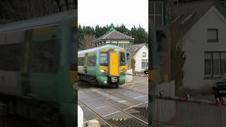 Class 377 passing through Plumpton Green [upl. by Ecital]