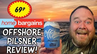 Sharps Brewery Offshore Pilsner  69p Lager Review [upl. by Maxantia]