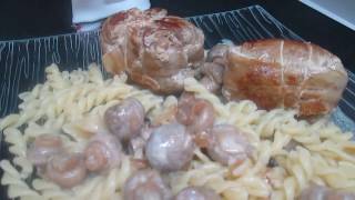 Paupiettes de porc sauce moutarde [upl. by Errehs]