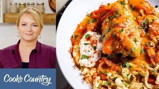 How to Make Chicken Paprikash and Spaetzle [upl. by Nylteak]