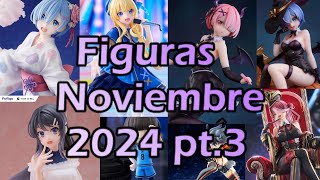 Figuras anime Noviembre 2024 Parte 3 [upl. by Pebrook]