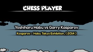 Yoshiharu Habu vs Garry Kasparov  Kasparov  Habu Tokyo Exhibition  2014 [upl. by Ragse21]