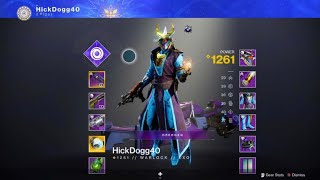 Destiny 2 The Dawning 2020  Lucent Night Warlock Amor Showcase [upl. by Iver]