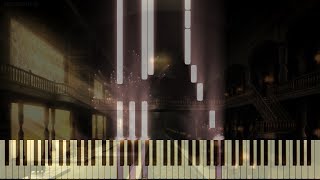 Shingeki no Bahamut  Hide And Seek  Manaria Friends EPISODE 7 OST  Piano Tutorial [upl. by Kcirred576]