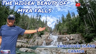 MYRA FALLS IN VANCOUVER ISLAND STRATHCONA PROVINCIAL PARK [upl. by Oicnoel]