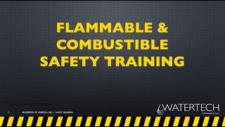 Flammable amp Combustible Liquids Training [upl. by Neill]