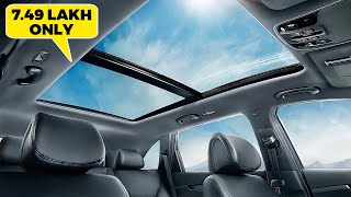 Top 10 CHEAPEST Cars with PANORAMIC SUNROOF in INDIA 2024 [upl. by Odnalro139]