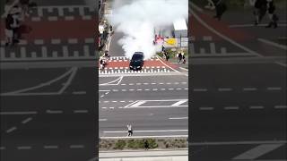 Insane Summernats Exit automobile burnout drift drifting falcon australia skid commodore [upl. by Kanya324]