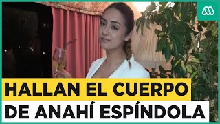 Anahí Espíndola Cuerpo encontrado en Viña del Mar corresponde con la joven desaparecida [upl. by Htebazil]