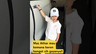 Mas Athar gayanya nurun Papa Banget Citra Kirana dan Rezky Adhitya [upl. by Ahsinej]