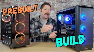 1000 Prebuilt vs 1000 Build Which Gaming PC is Better [upl. by Heller936]