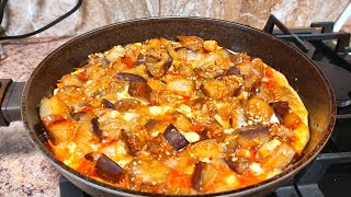 БАКЛАЖАНЫ  с Яйцами на Сковороде Самый Вкусный Рецепт [upl. by Dredi]