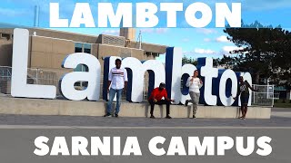 LAMBTON COLLEGE SARNIA CAMPUS  COLLEGE REVIEW  BLUEWATER BRIDGE  MALAYALAM [upl. by Adnilg]