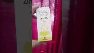 zincolife syrup  subscribe [upl. by Katha]