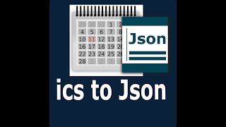 ics To Json [upl. by Maje]