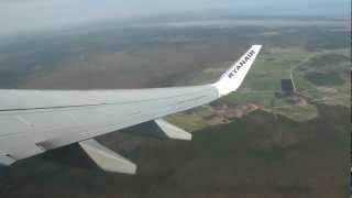 Ryanair  B7378AS  FR2642  RIXSTN  Take off from Riga Airport [upl. by Nitaj312]