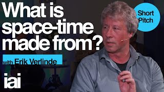 What is SpaceTime Made from  Erik Verlinde [upl. by Esbenshade]