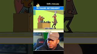 Hitmans retirement 🤣🤣🌸 shorts funny comedy [upl. by Damas]