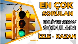 EN ÇOK SORULAN Ehliyet Soruları  Ehliyet Sınav Soruları 2020  Çıkmış Ehliyet Soruları  50 Soru [upl. by Celesta545]