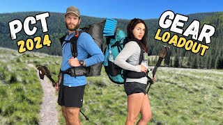 PCT 2024  Couples Gear Loadout  Everything Were Bringing on the Pacific Crest Trail [upl. by Haidabo]