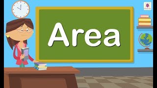 Area  Maths for Kids  Grade 4  Periwinkle [upl. by Acinelav]