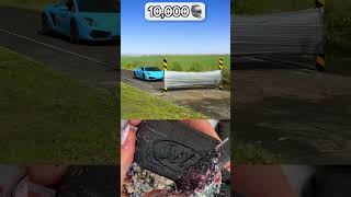 How many layers of tape it would take to stop a Lamborghini shortsvideo shorts usa mrbeast [upl. by Martell]