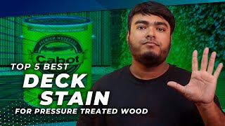 Top 5 Best Deck Stain for Pressure Treated Wood Review in 2024  Surface Decks Furniture Fence [upl. by Shelli74]