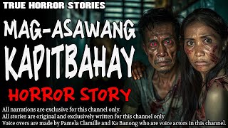 MAGASAWANG KAPITBAHAY HORROR STORY  True Horror Stories  Tagalog Horror [upl. by Arathorn]