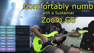 Comfortably numb solo  Zoom G6 [upl. by Assenay]