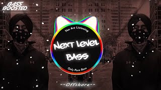 Offshore BASS BOOSTED Shubh  New Punjabi Songs 2021 [upl. by Eecyac]